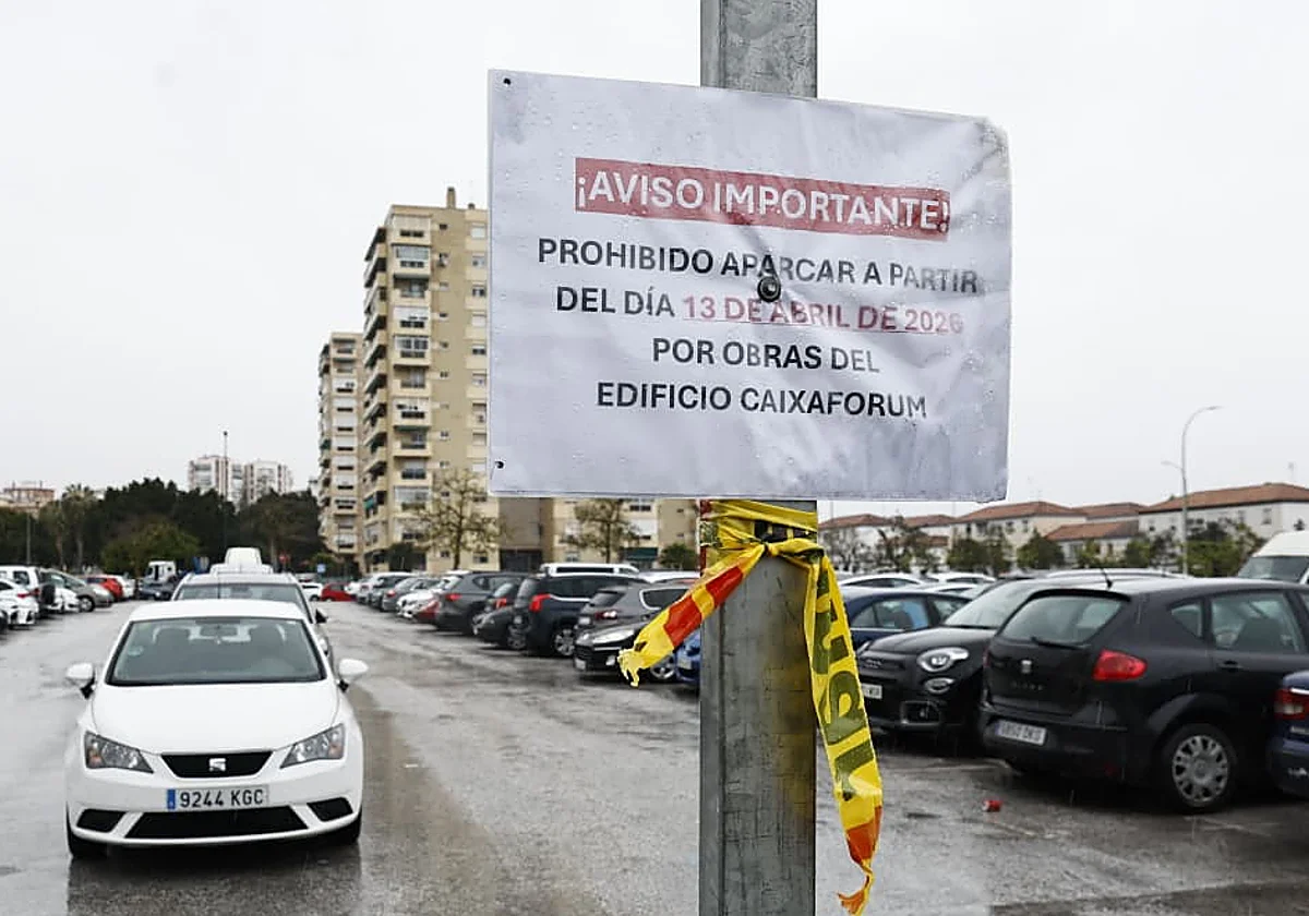 CaixaForum Málaga ya tiene fecha de inicio de obras: comienza el desalojo del solar que se usa de aparcamiento