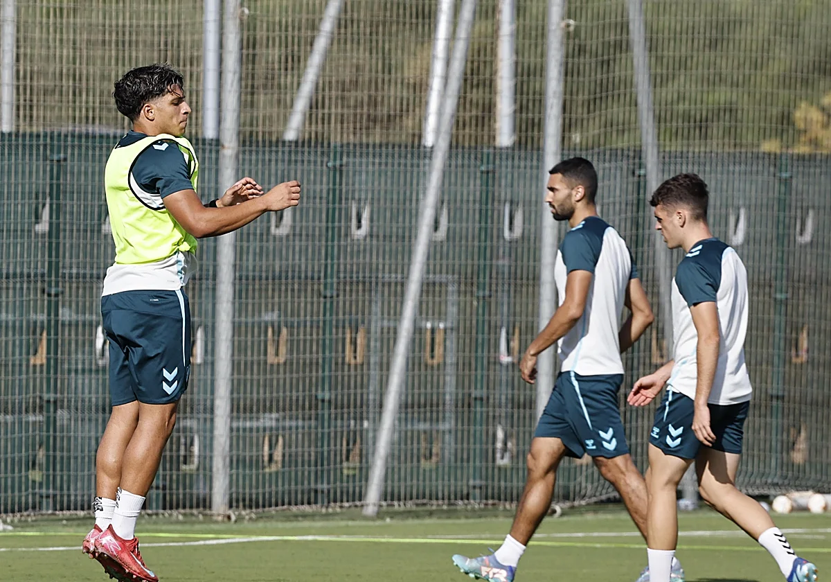 Dotor se entrena con normalidad y Haitam se reincorpora al grupo