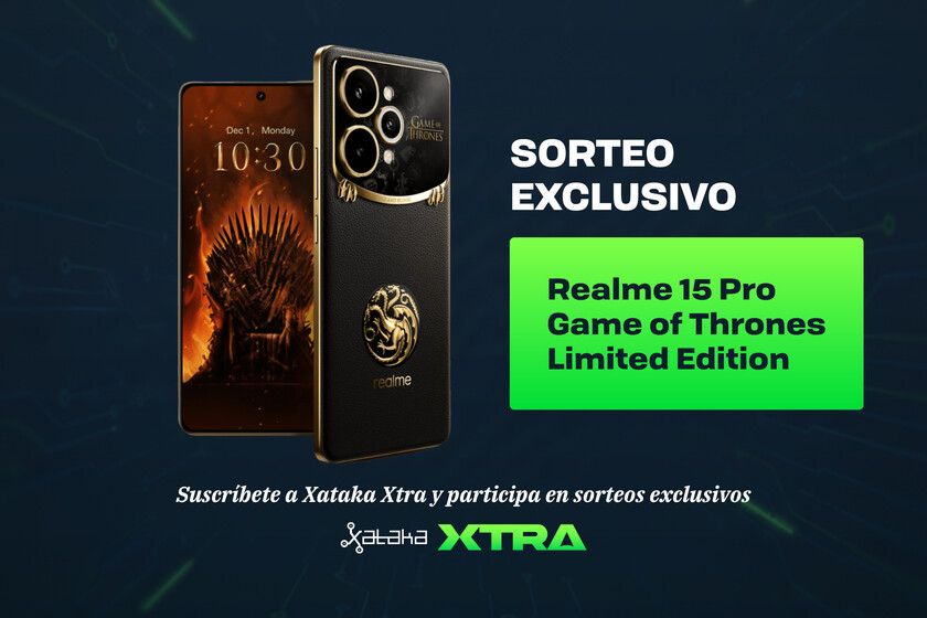 ¡Últimas horas para participar en el sorteo de un Realme 15 Pro Game of Thrones Limited Edition! Solo para miembros de Xataka Xtra