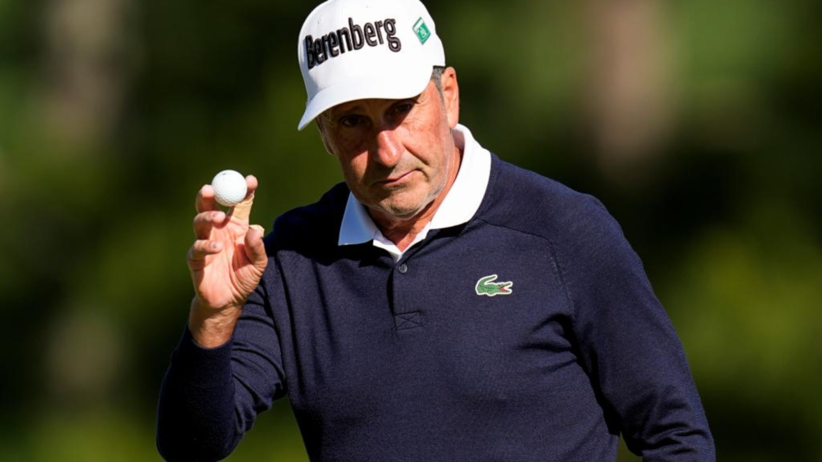 Olazábal, 60 años, brilla en Augusta hasta donde alcanza