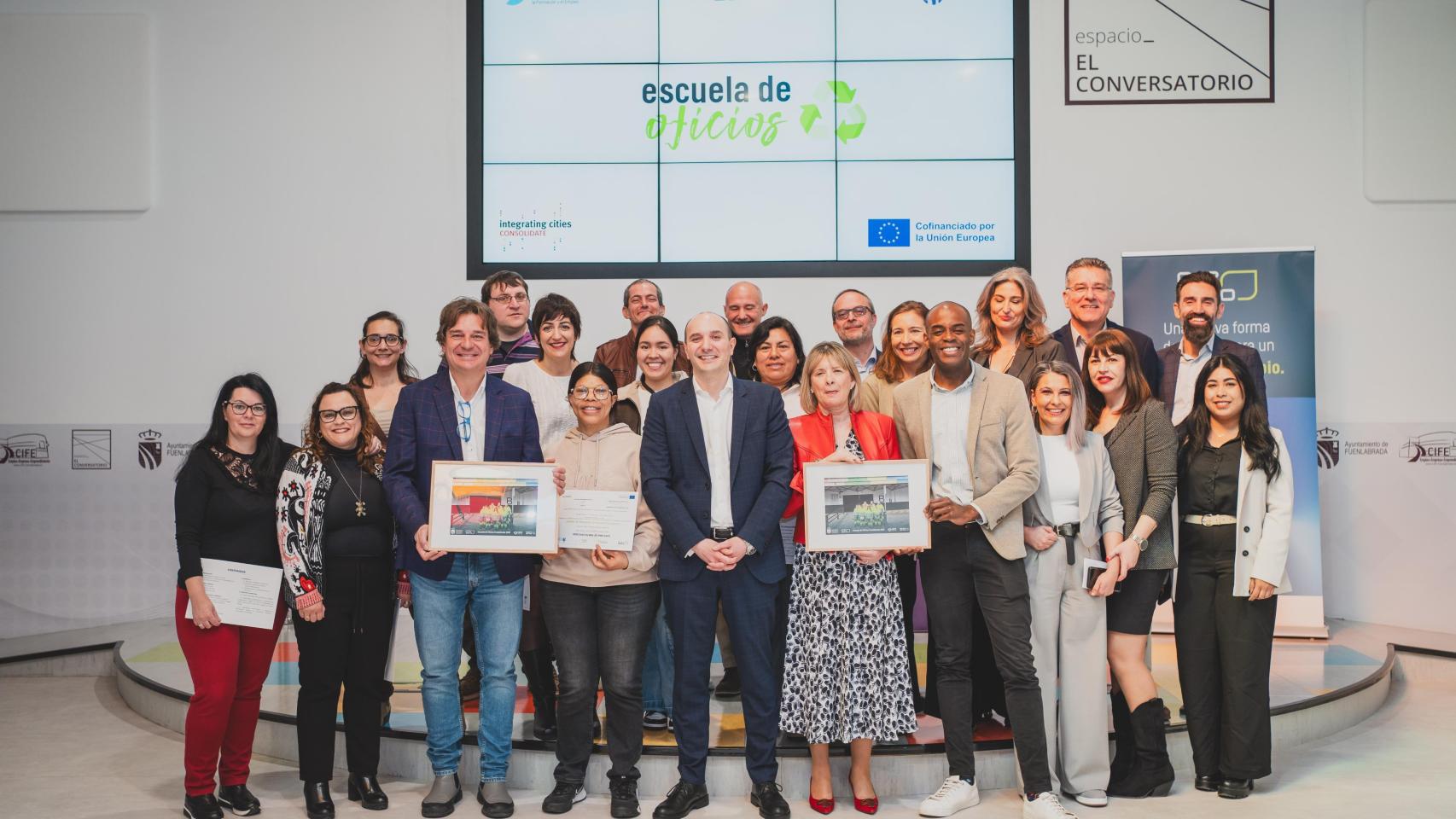 PreZero convierte la economía circular en empleo con la Escuela de Oficios de Fuenlabrada