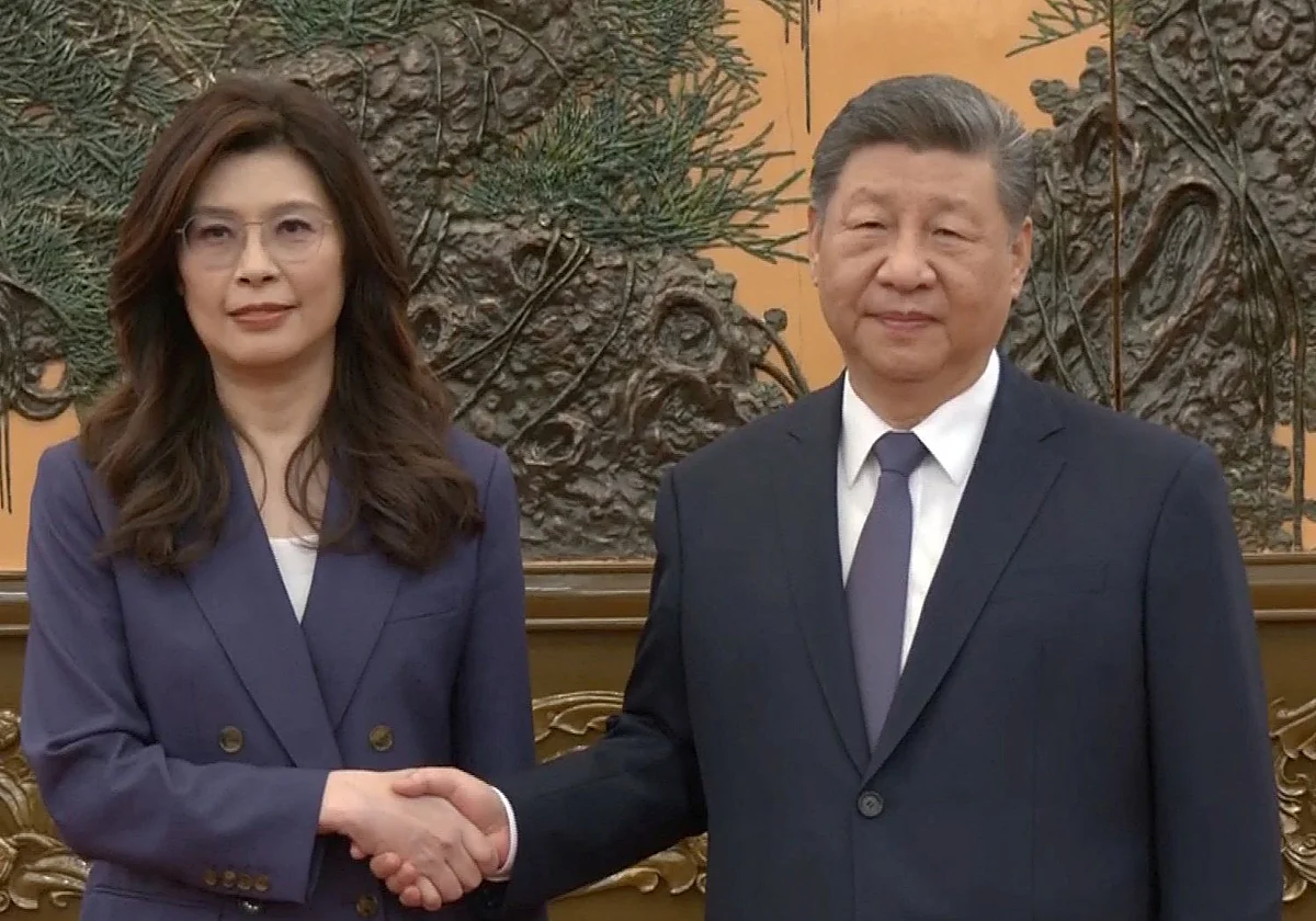 Xi ofrece una amenazadora «paz» a la líder de la oposición de Taiwán