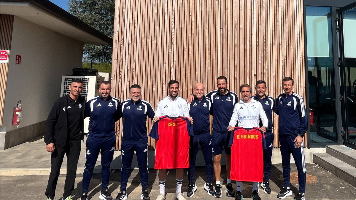 Cesc, de entrenador a profesor