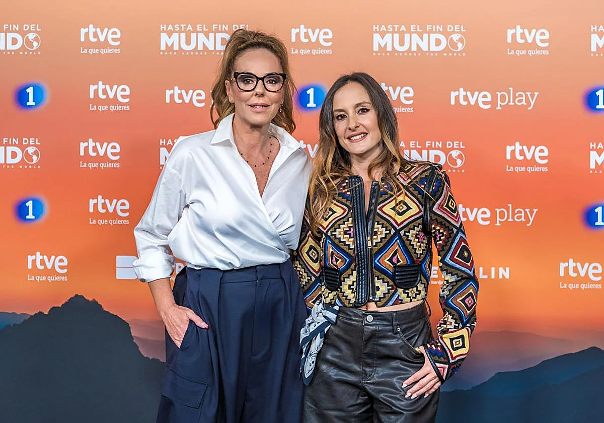 Rocío Carrasco y Anabel Dueñas, dos amigas unidas 'Hasta el fin del mundo'