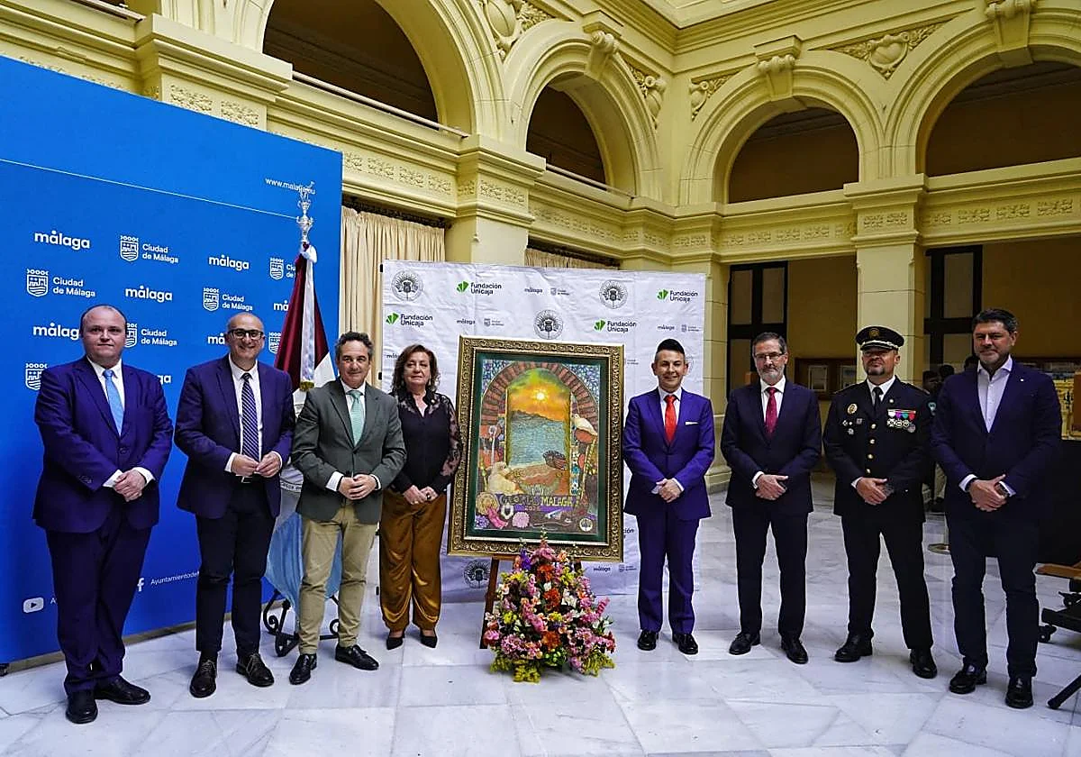 La Agrupación de Hermandades de Gloria de Málaga da a conocer su cartel oficial