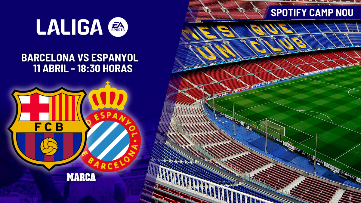 Barcelona - Espanyol: horario, dónde ver en TV y canal del partido de LaLiga EA Sports