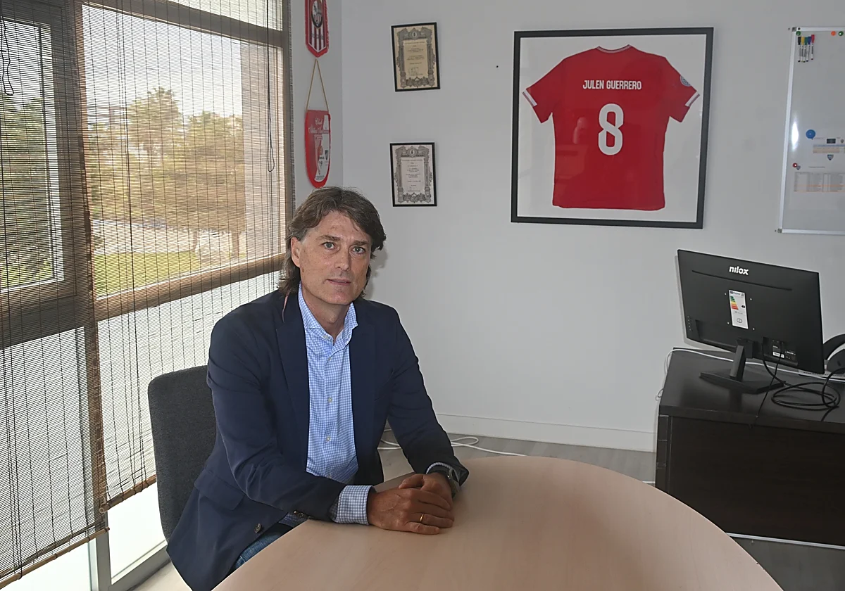 Julen Guerrero: «No será fácil la permanencia, pero estuvimos a catorce puntos y ahora estamos a dos»