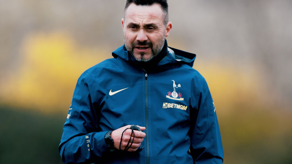 De Zerbi, un 'volcán' para un Tottenham en llamas: "No soy mejor que Thomas Frank o Igor Tudor"