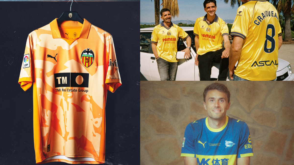Descubre las camisetas ‘retro’ de los equipos de LaLiga EA Sports