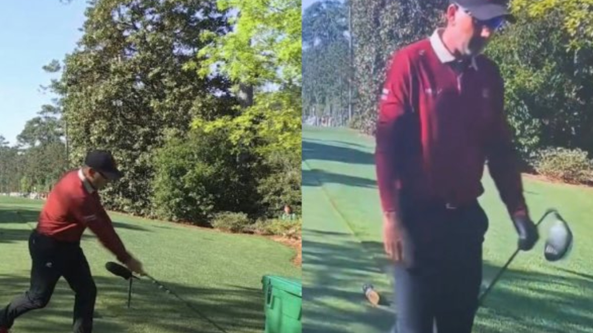 Sergio García se frustra, rompe su driver... y recibe una advertencia del Masters por su conducta