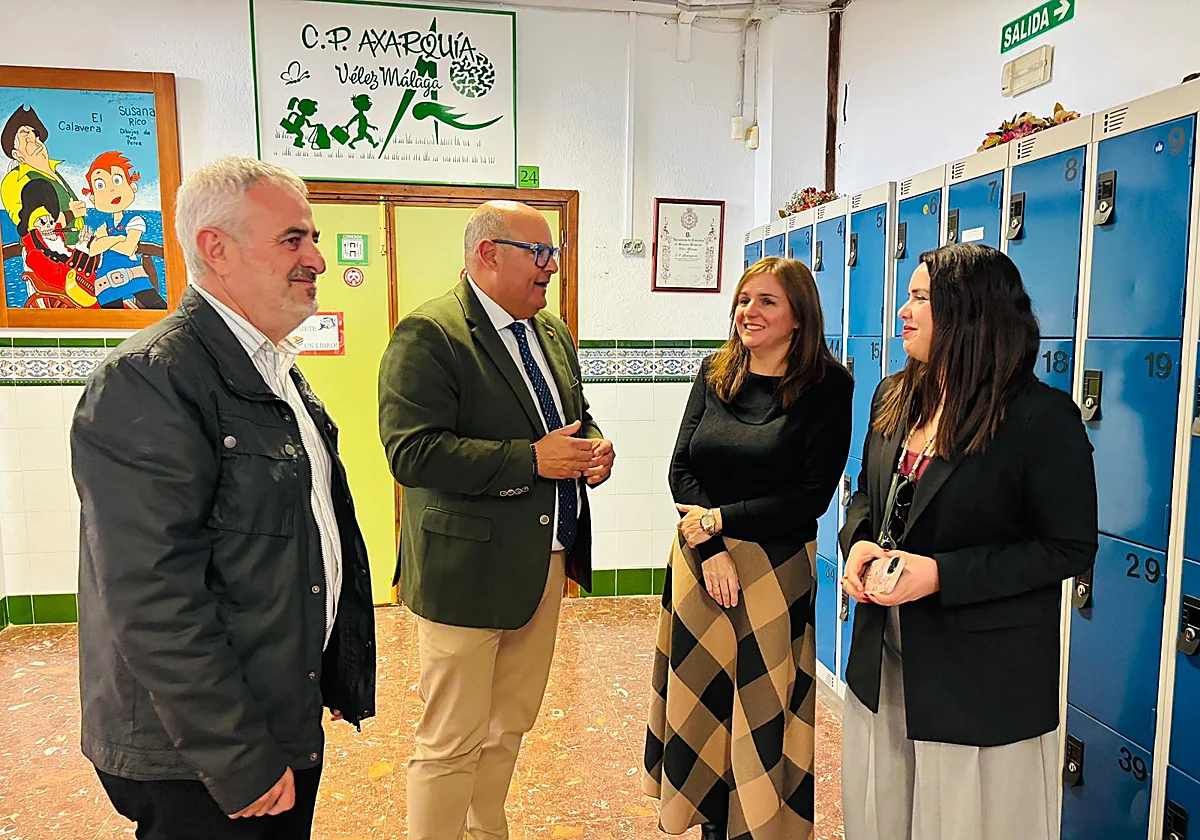 Vélez-Málaga amplía el colegio Axarquía con nuevas aulas para el alumnado con necesidades especiales