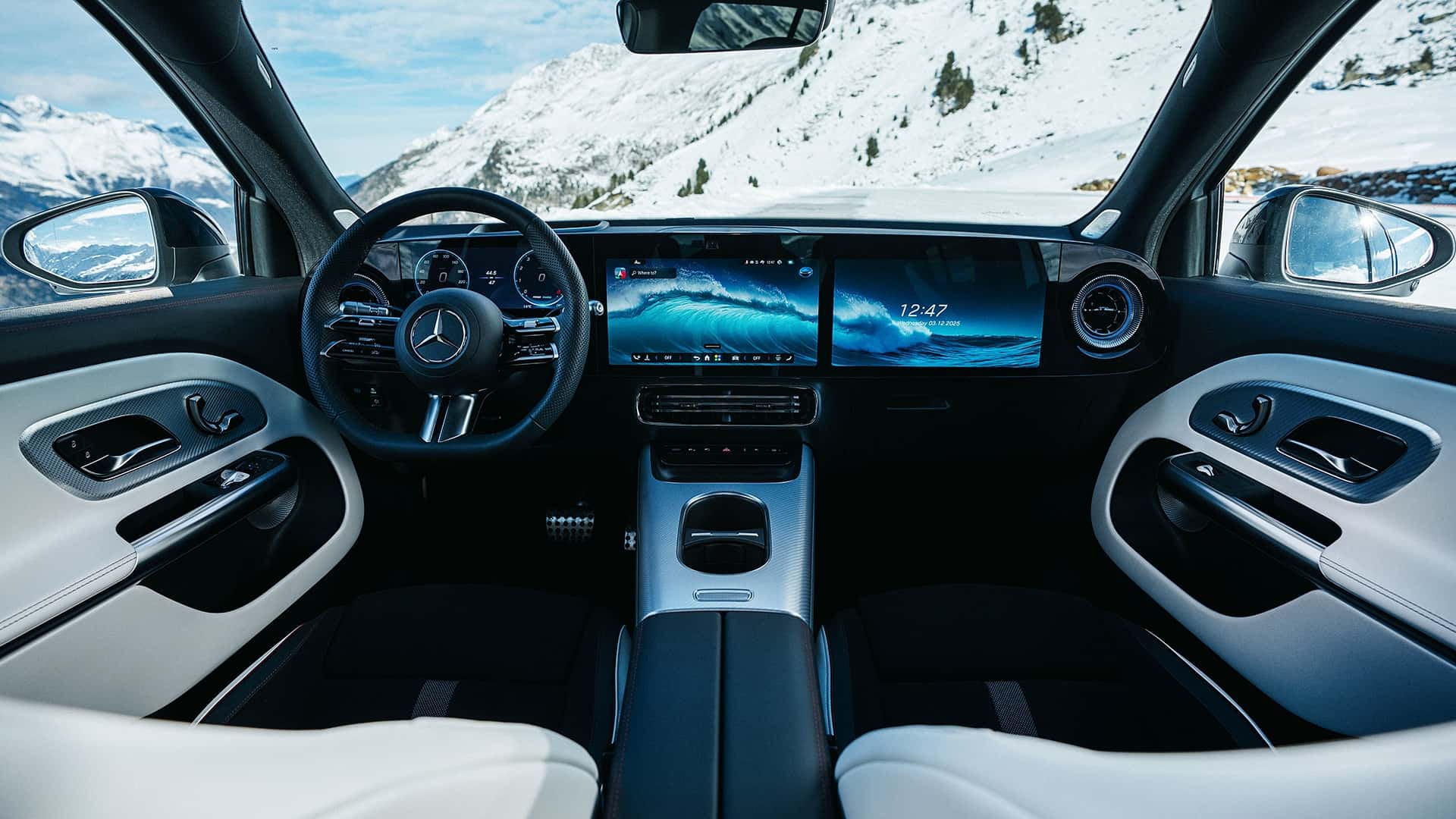 Nuevo Mercedes-Benz GLB (2026), interior y maletero