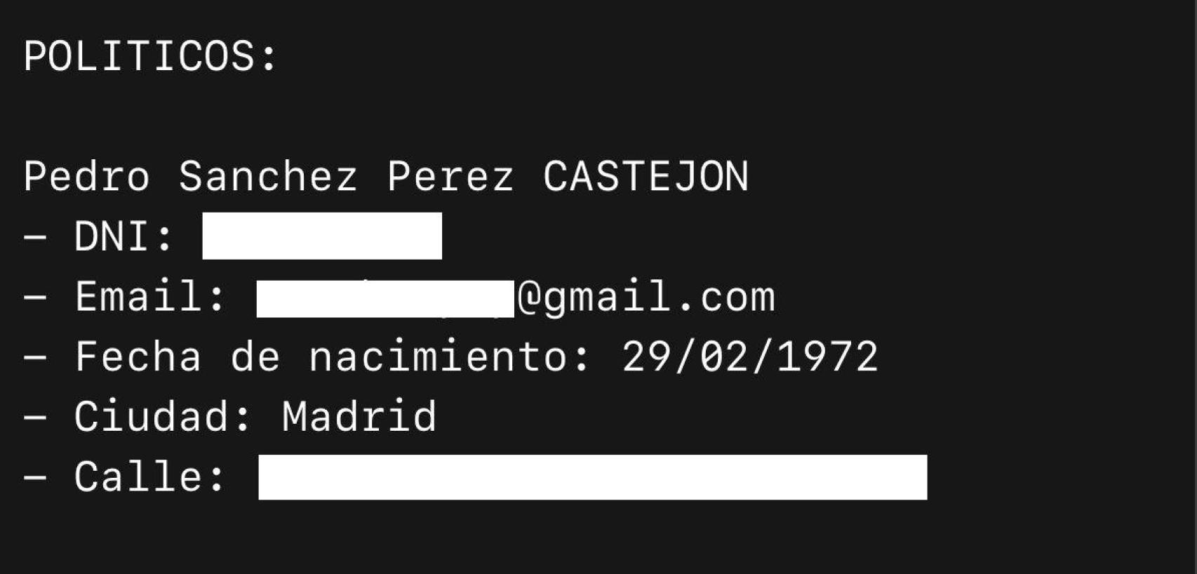La Fiscalía se niega a acusar por ciberterrorismo al joven 'hacker' que filtró datos de Sánchez y de varios de sus ministros