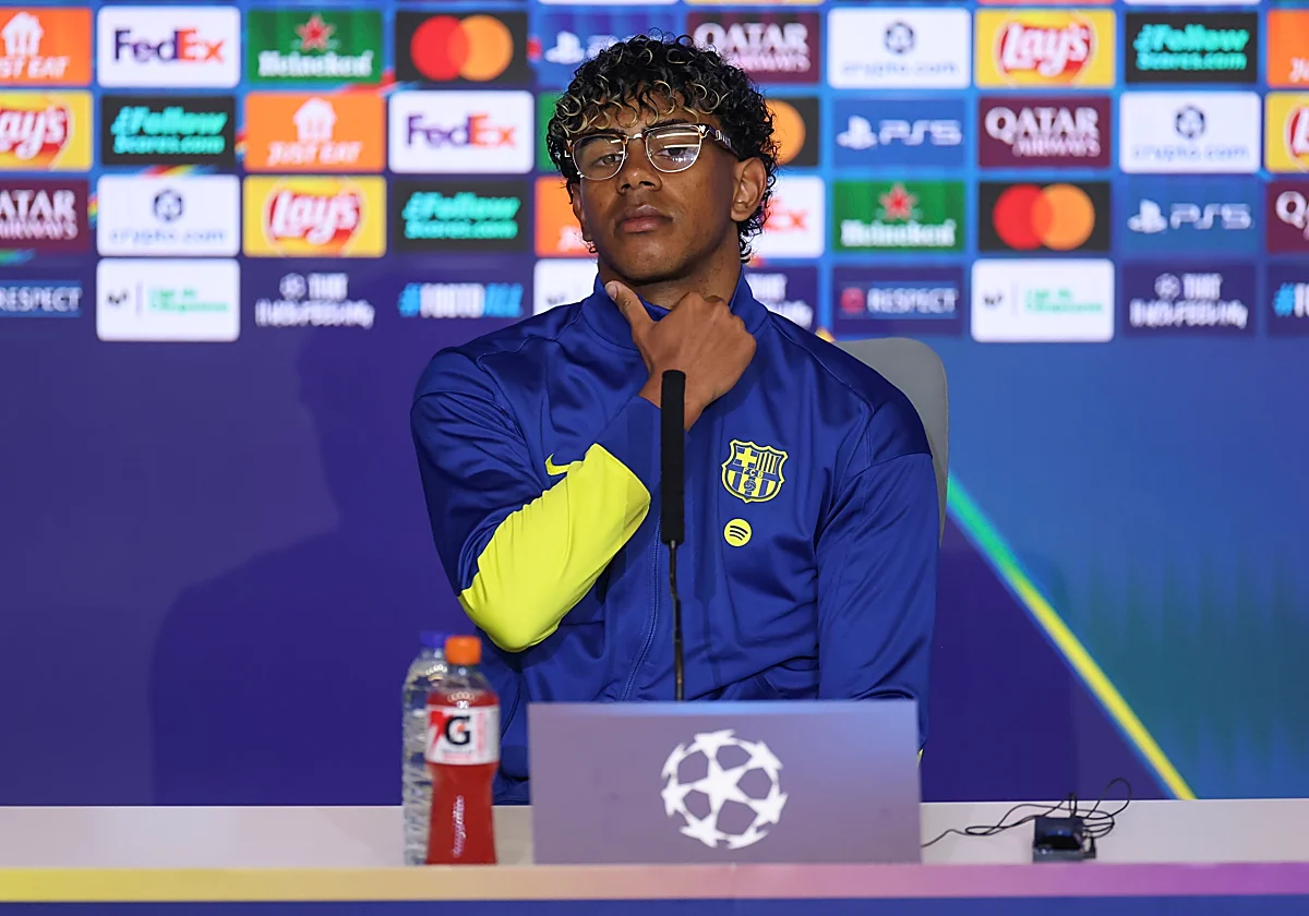 Lamine Yamal: «A ver si el Cholo me hace un favor y me pone un uno contra uno»