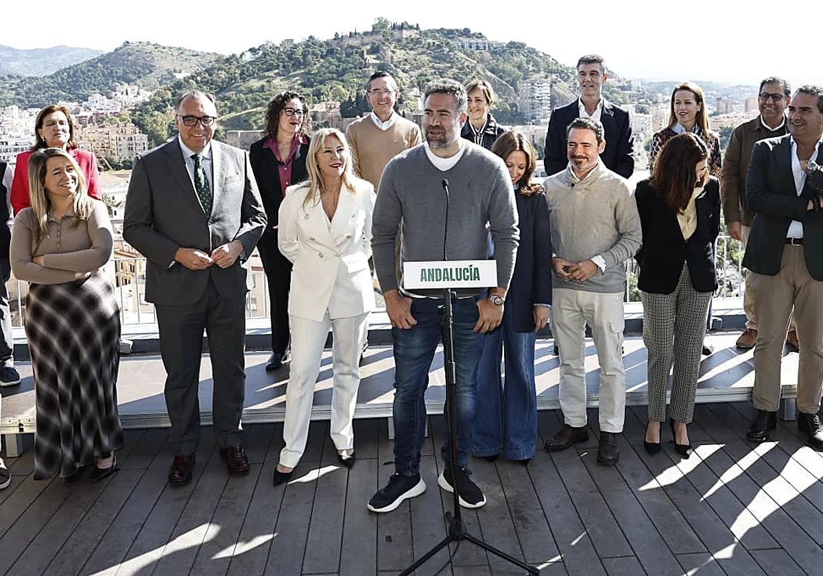 La primera bandeja de Carlos Cabezas en la lista del PP para las elecciones andaluzas