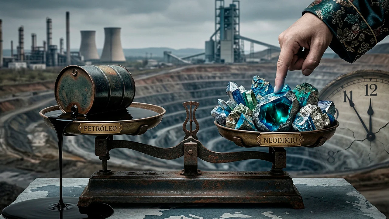 Cambiar el petróleo por el neodimio no es un progreso: el problema de los minerales que nadie quiere explicarte