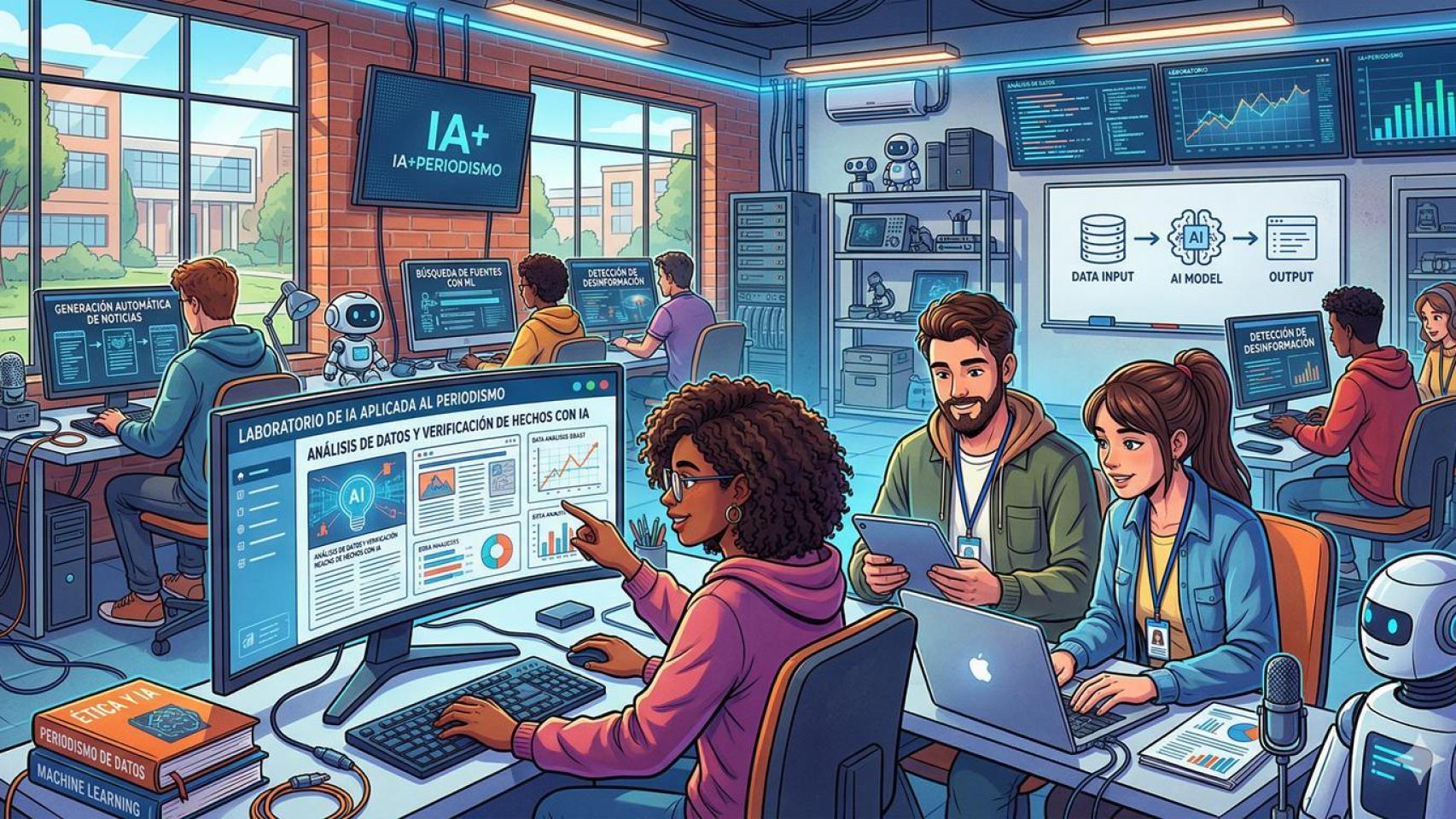 Descubre la Guía de Inteligencia Artificial del Máster de EL ESPAÑOL: así enseñamos a utilizarla para hacer Periodismo