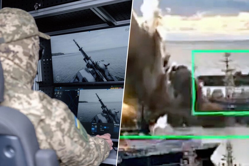 Si el vídeo que ha publicado Ucrania es real, acaba de hacer saltar por los aires la guerra naval: un dron submarino ha hecho historia