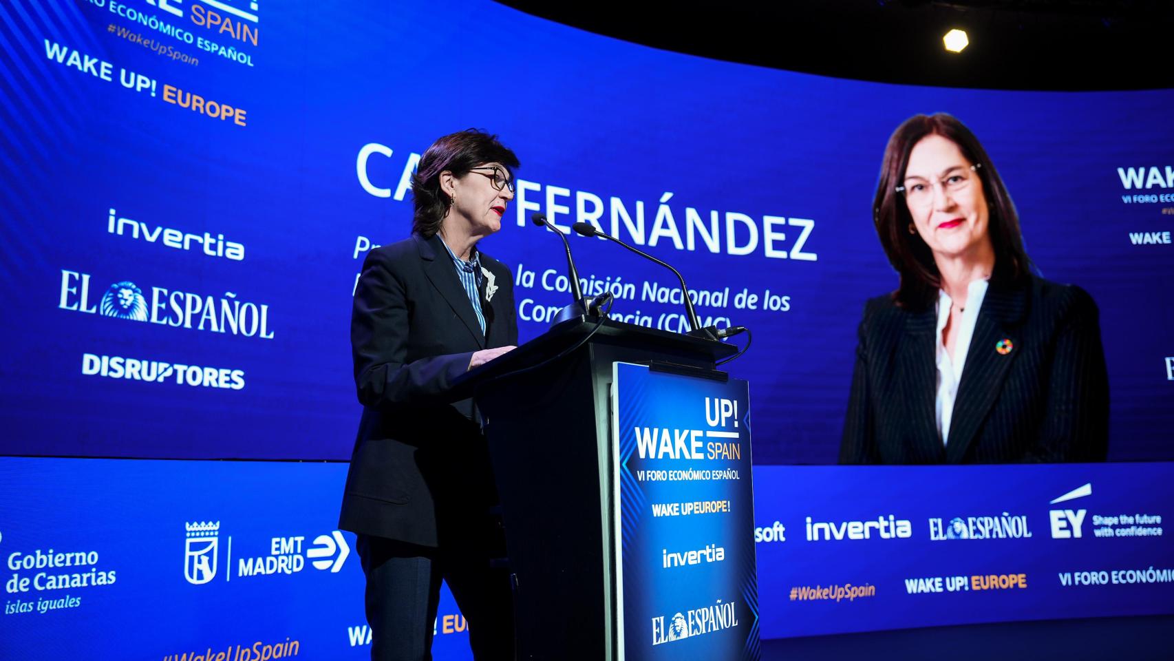 Cani Fernández (CNMC): "El informe del apagón no señala responsables, lo hará el procedimiento sancionador"