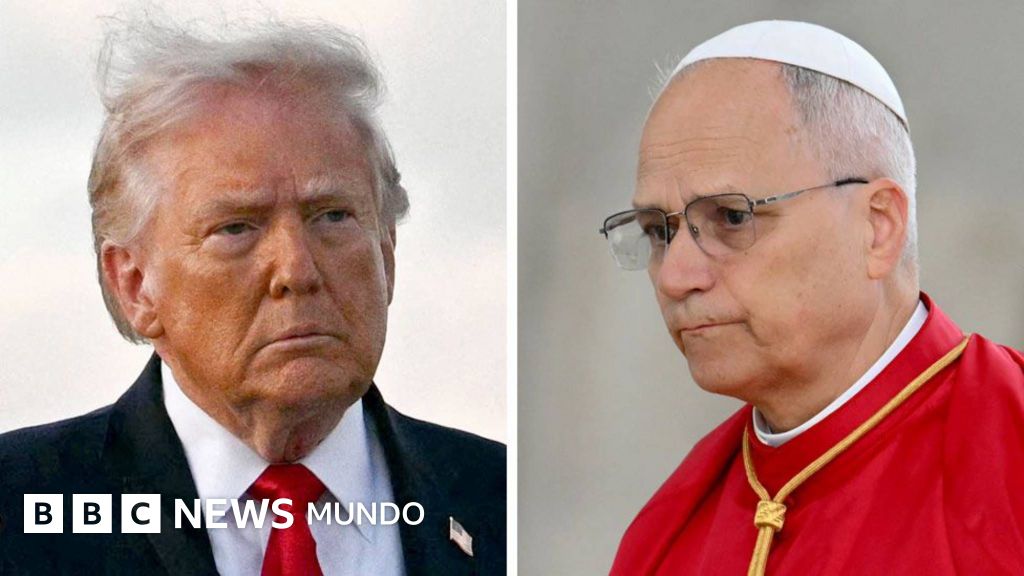 Trump lanza un fuerte ataque contra el papa León XIV por sus críticas a la guerra en Irán, y este responde que "no le tiene miedo"