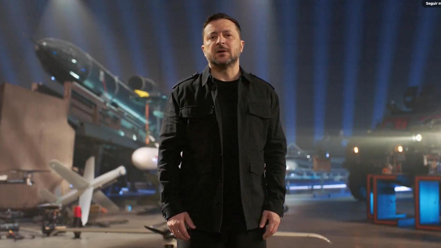 Zelenski evoca al superhéroe Iron Man (Tony Stark) para dar a conocer la guerra robotizada sin soldados en el frente