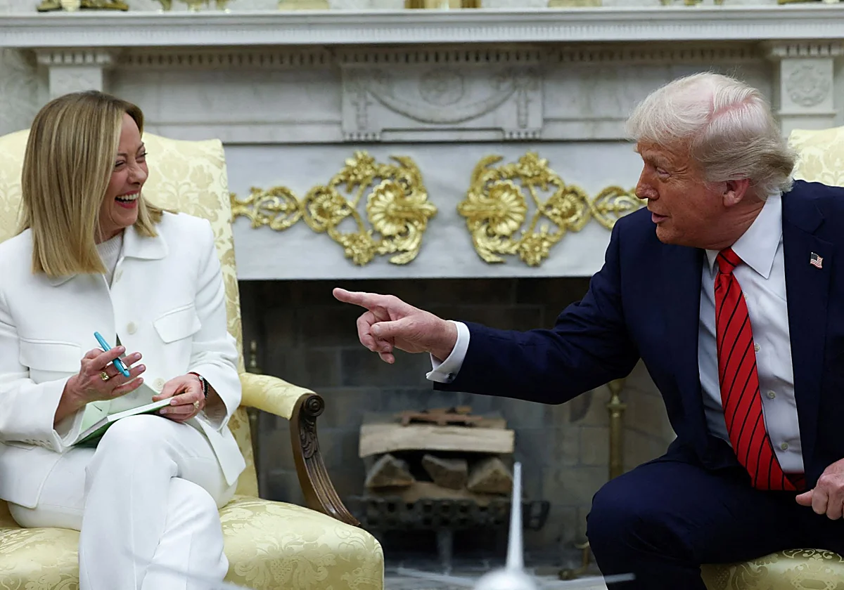 Trump rompe con Meloni por negarle el apoyo en la guerra: «Pensaba que tenía valor, pero me equivocaba»