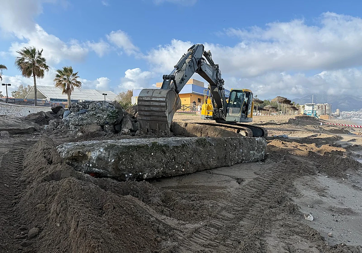 Costas inicia la segunda fase de las obras para recuperar las playas de Málaga para el verano