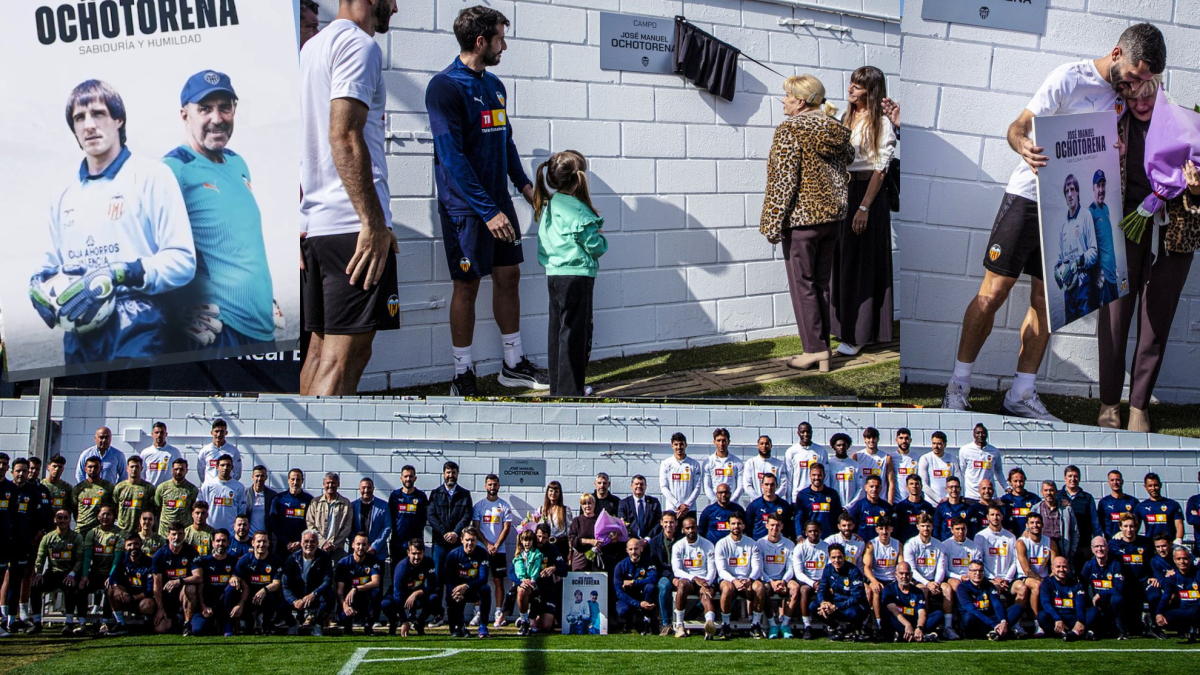 El Valencia pone el nombre de José Manuel Ochotorena al campo principal de entrenamiento