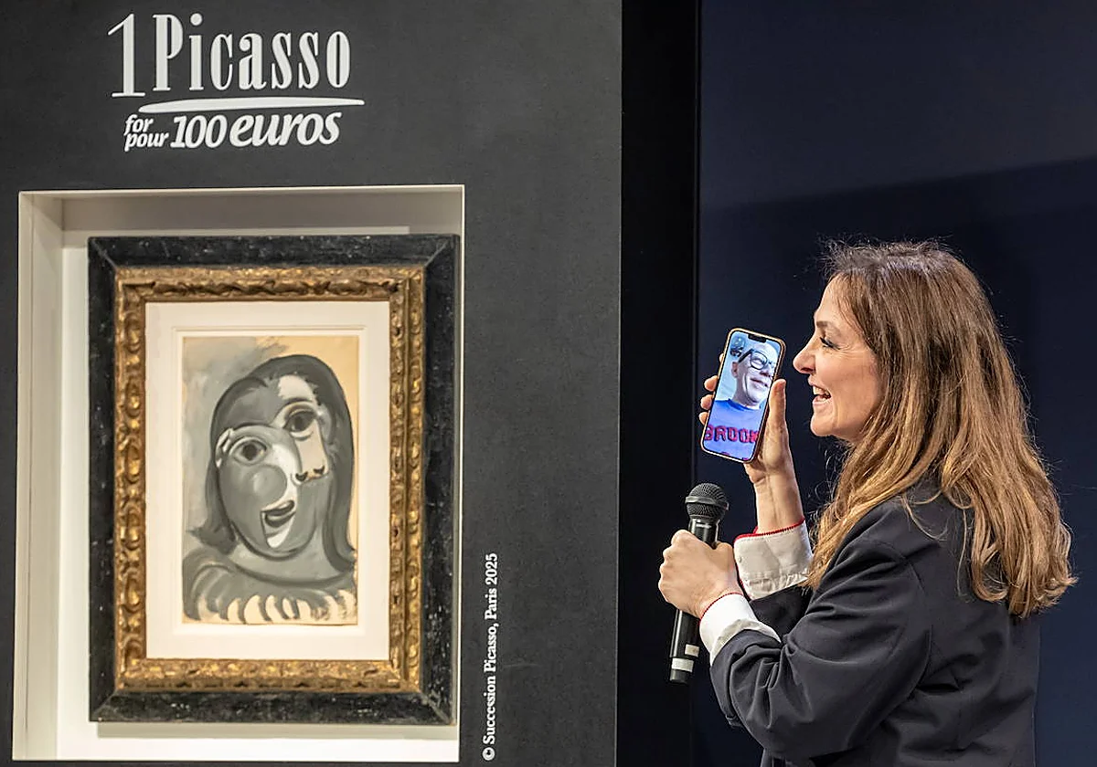 Un ejecutivo de París gana por solo 100 euros en una tómbola un 'picasso' valorado en un millón