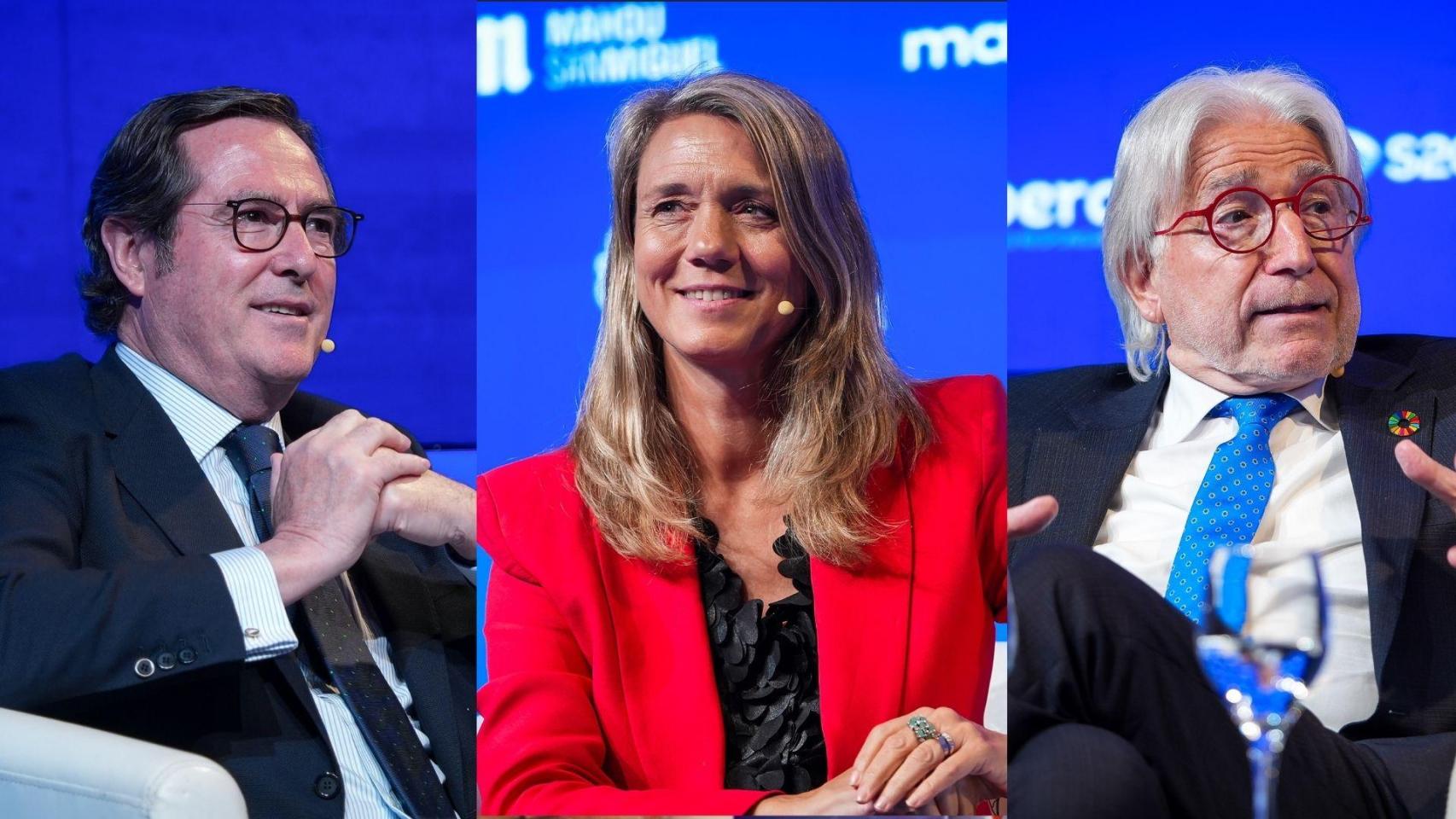 La líder de Cepyme dice que un tercio de las pymes están en pérdidas: Garamendi y Sànchez Llibre piden bajar impuestos