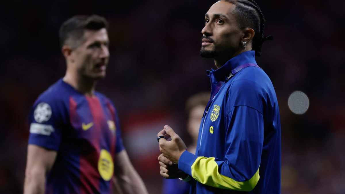 Rajadón de Raphinha...<br>