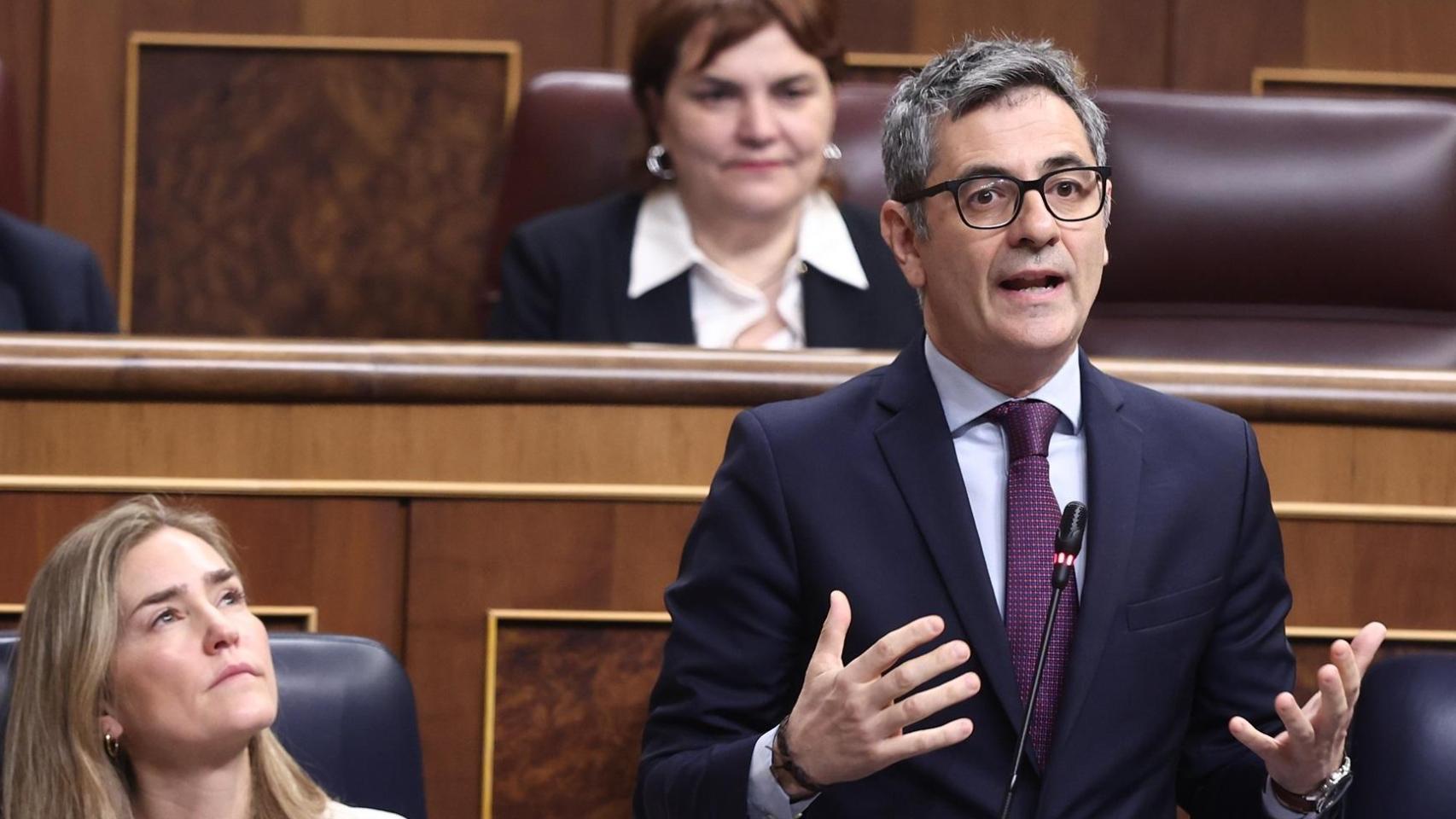 Bolaños denuncia la hipocresía de los jueces: "Los mismos que te dicen una cosa, cuando tú la dices sacan un comunicado"