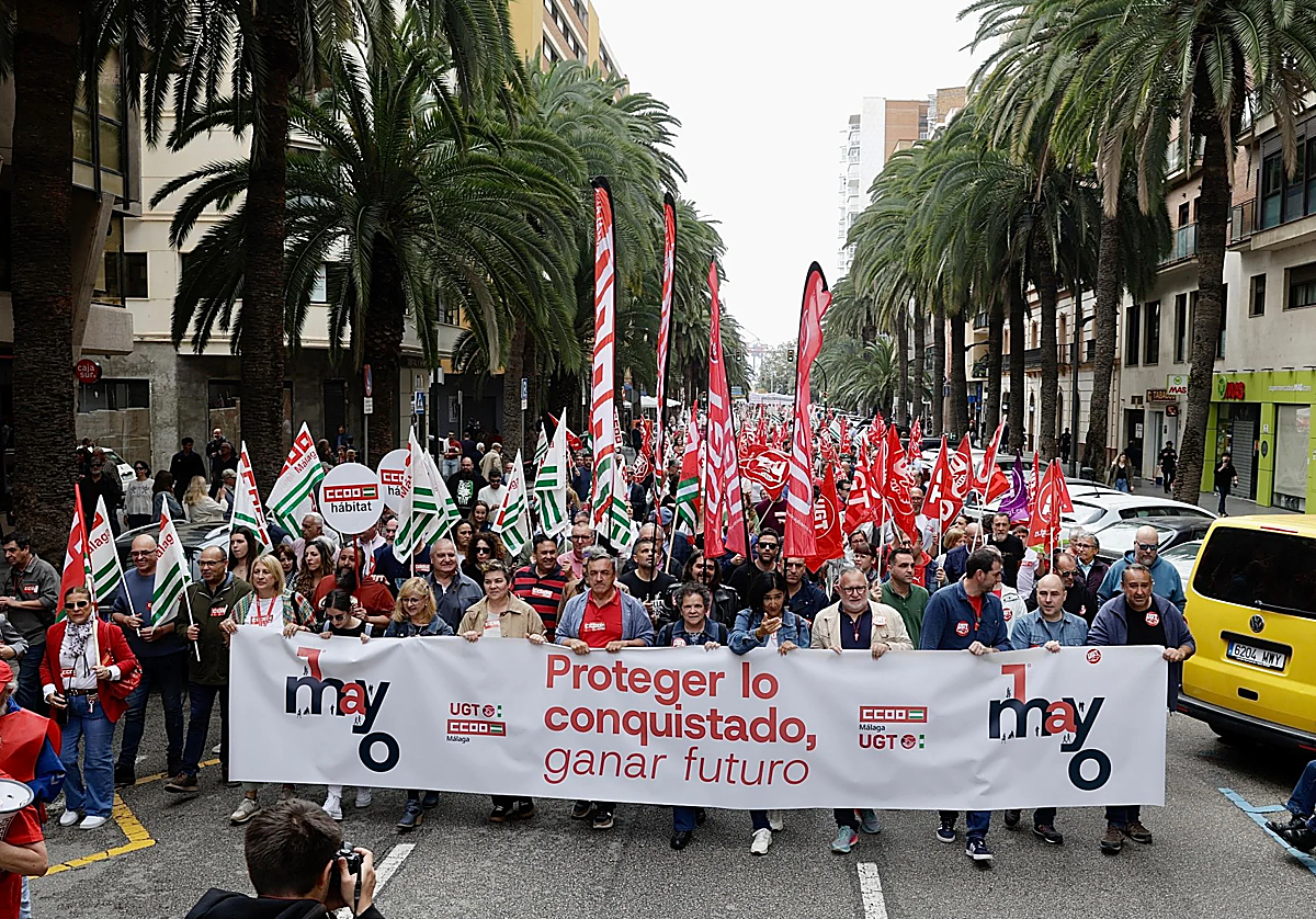 Málaga acogerá el acto central del Primero de Mayo nacional coincidiendo con el arranque de la campaña de las andaluzas