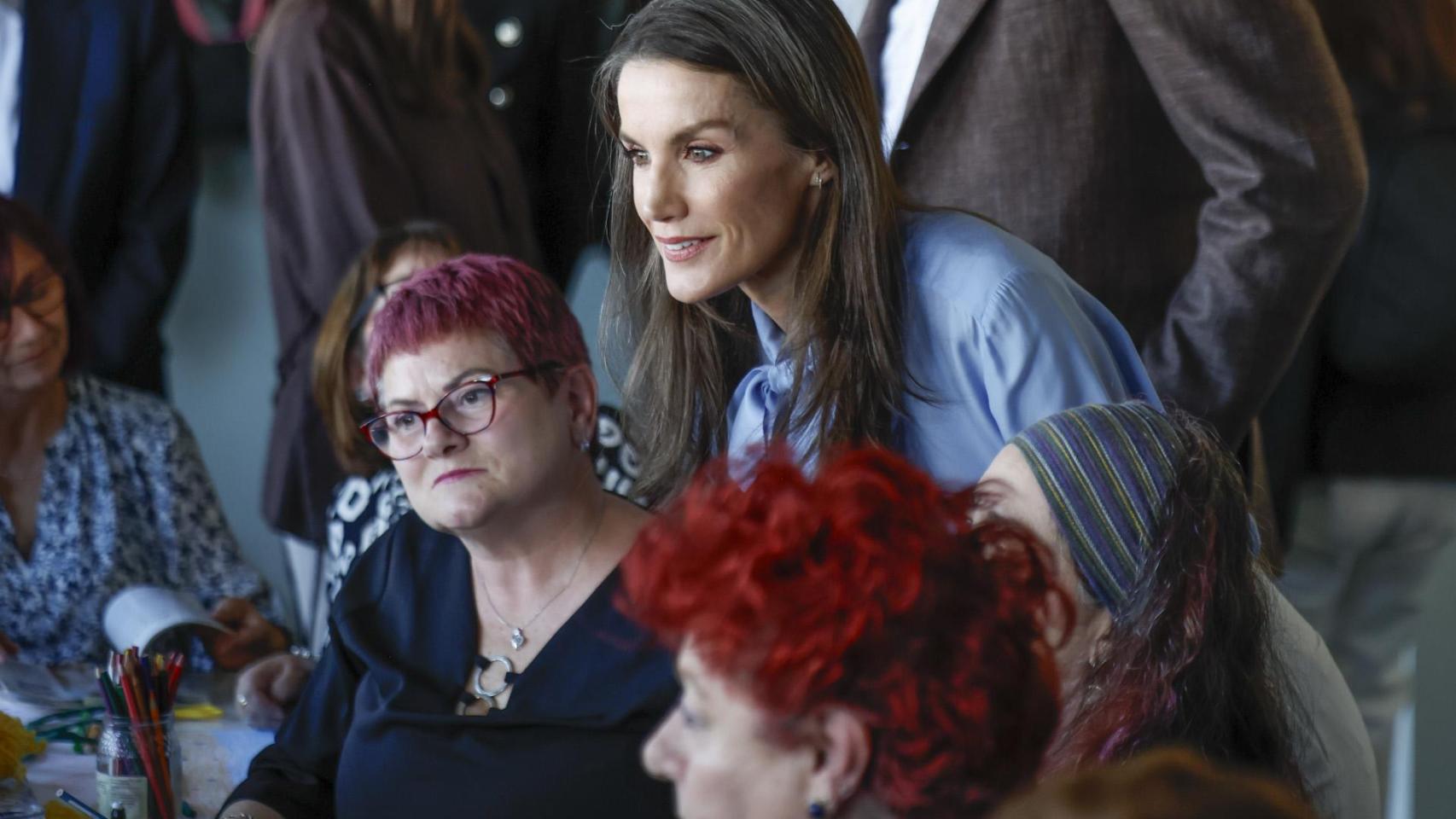 La reina Letizia, en el corazón de Vallecas para asistir a una jornada de cocina, inclusión y nuevas oportunidades