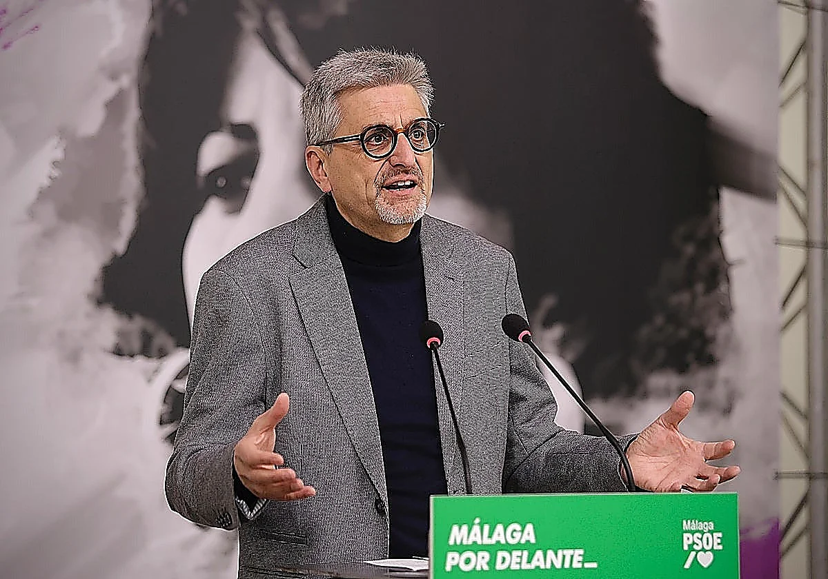 Josele Aguilar insufla ánimos al PSOE de Málaga ante los casos «de presunto acoso y corrupción»