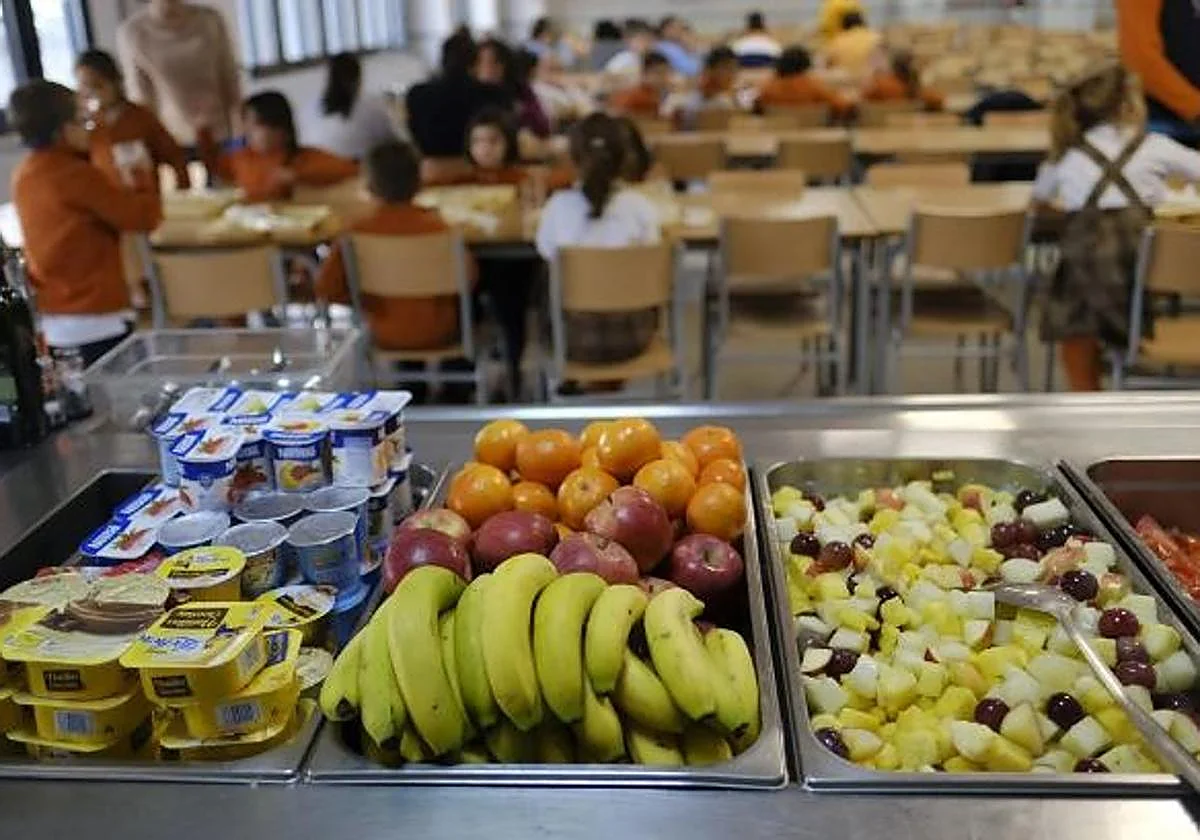 Lo que desaparece y lo que se podrá servir solo una vez al mes en los comedores escolares desde este jueves