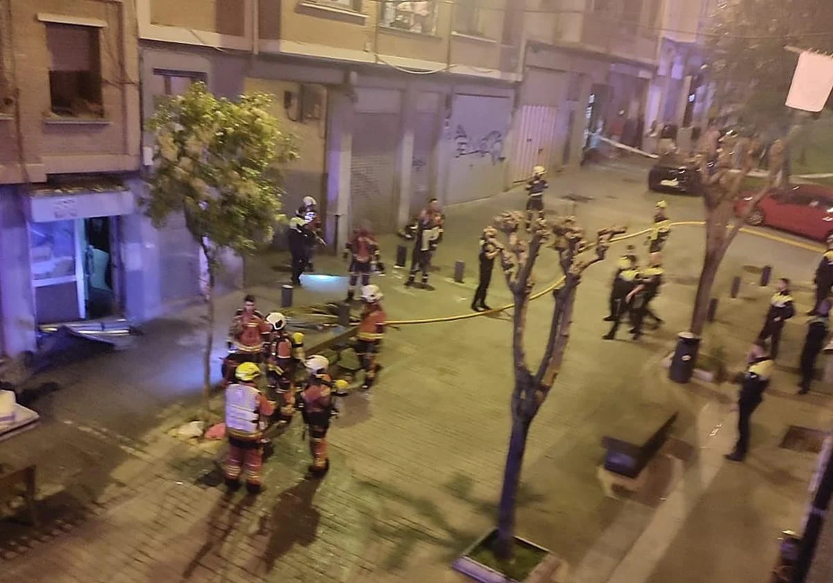 Detenida una mujer en Bilbao tras incendiar una lonja con su pareja dentro