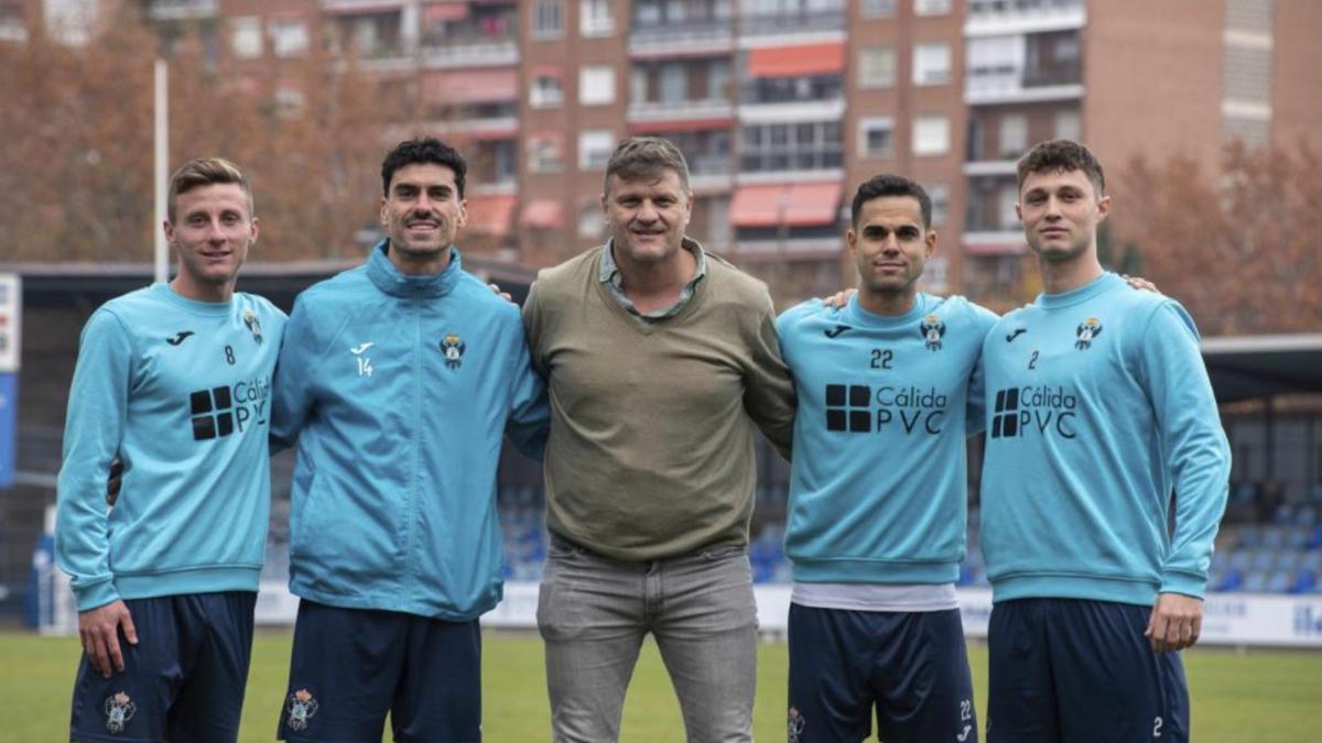 Caras amigas para recibir al Madrid