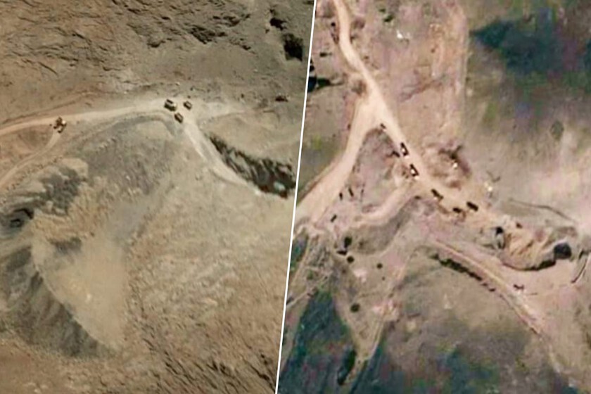 Imágenes satelitales han revelado algo impactante: la maquinaria bélica que EEUU destruyó, Irán la ha vuelto a poner en pie