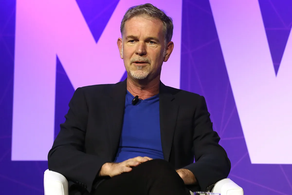 Reed Hastings deja la presidencia de Netflix, que se desploma en Bolsa tras presentar resultados