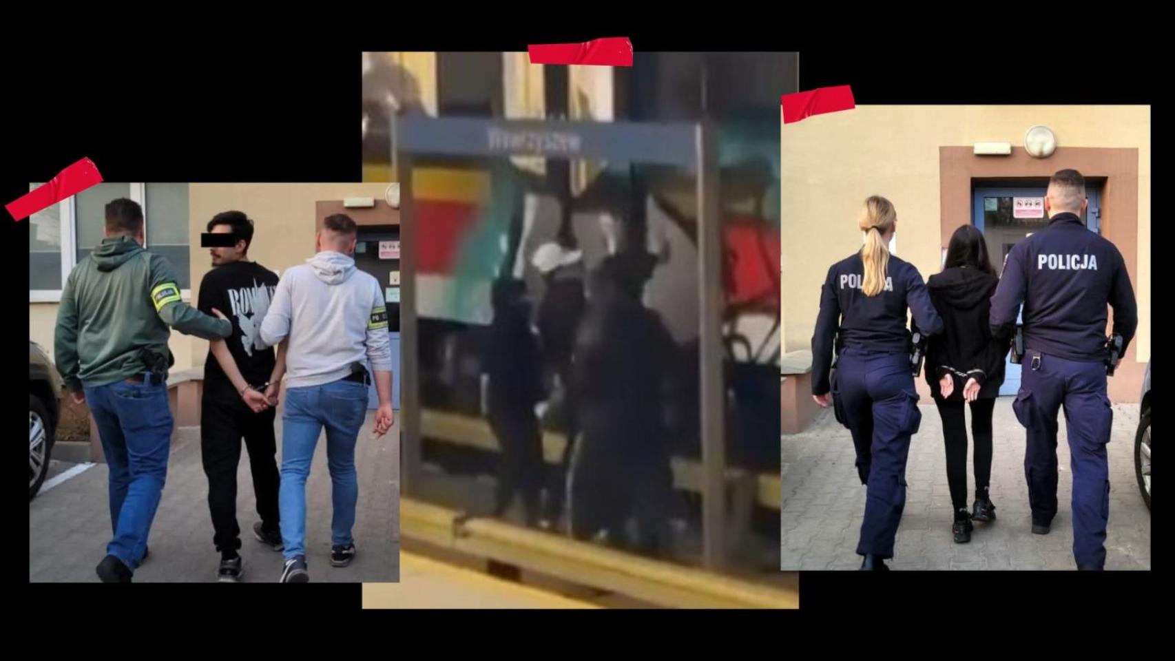 'Smae', 'Rotes' y 'Michel', los tres grafiteros españoles detenidos en Varsovia por pintar un tren: pueden estar 8 años en la cárcel