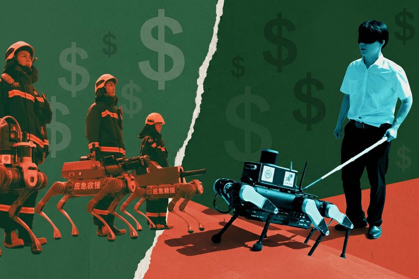 China y EEUU se han centrado en la carrera de los robots humanoides. Ahora China tiene claro cuáles dan dinero: los perros