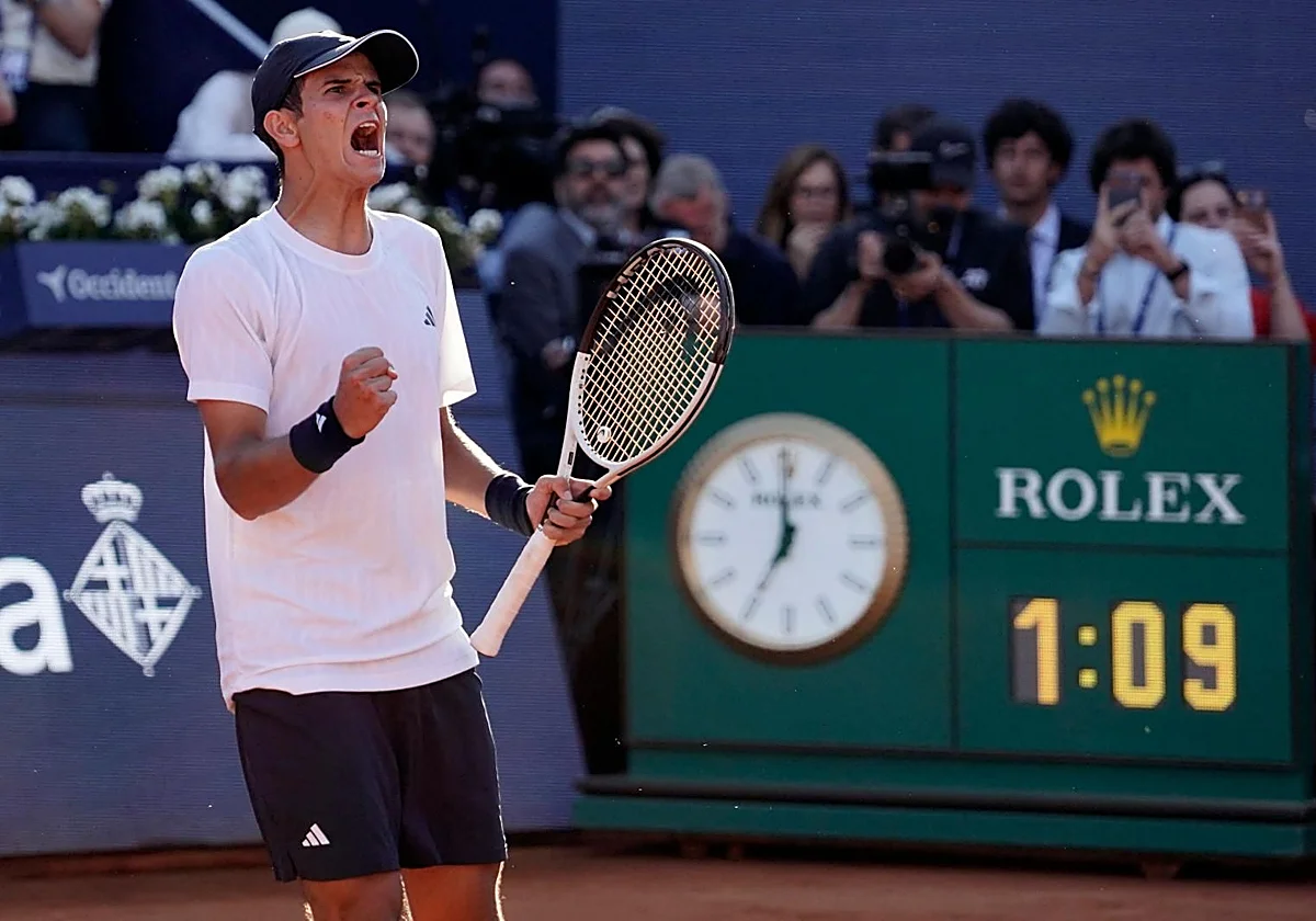 Jódar, semifinalista del Conde de Godó