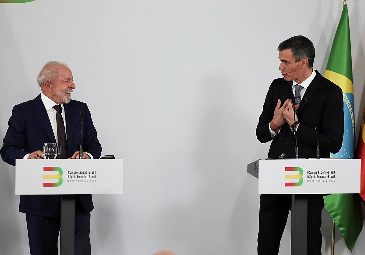 Lula elogia a Sánchez: «Está haciendo crecer el rebaño progresista»