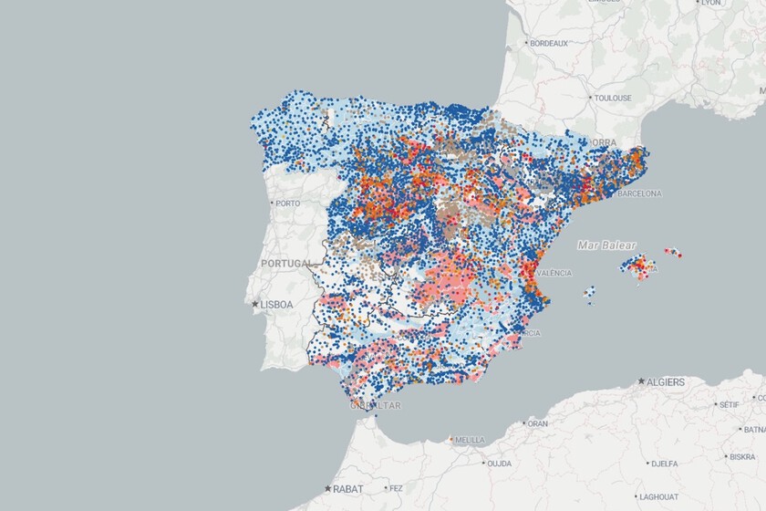 El mapa de España donde puedes ver cómo de saludable es el agua de grifo de tu pueblo