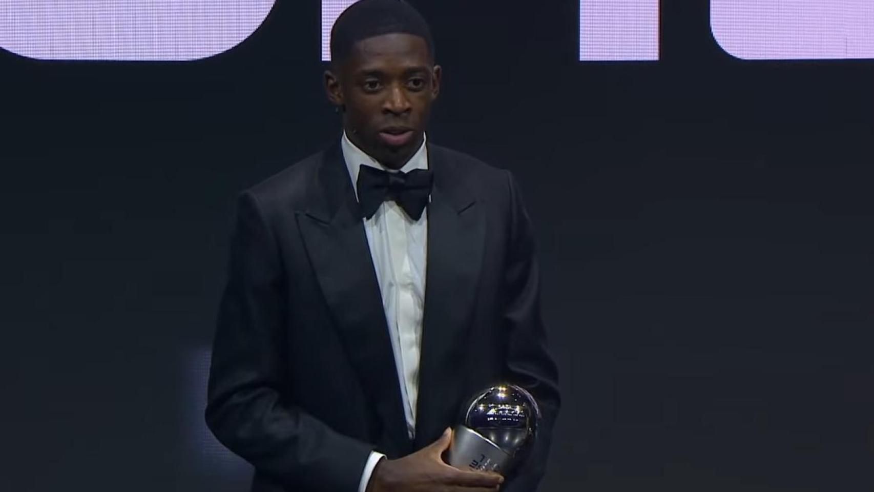 Dembélé y Aitana ganan el The Best y completan la doble corona tres meses después de conquistar el Balón de Oro