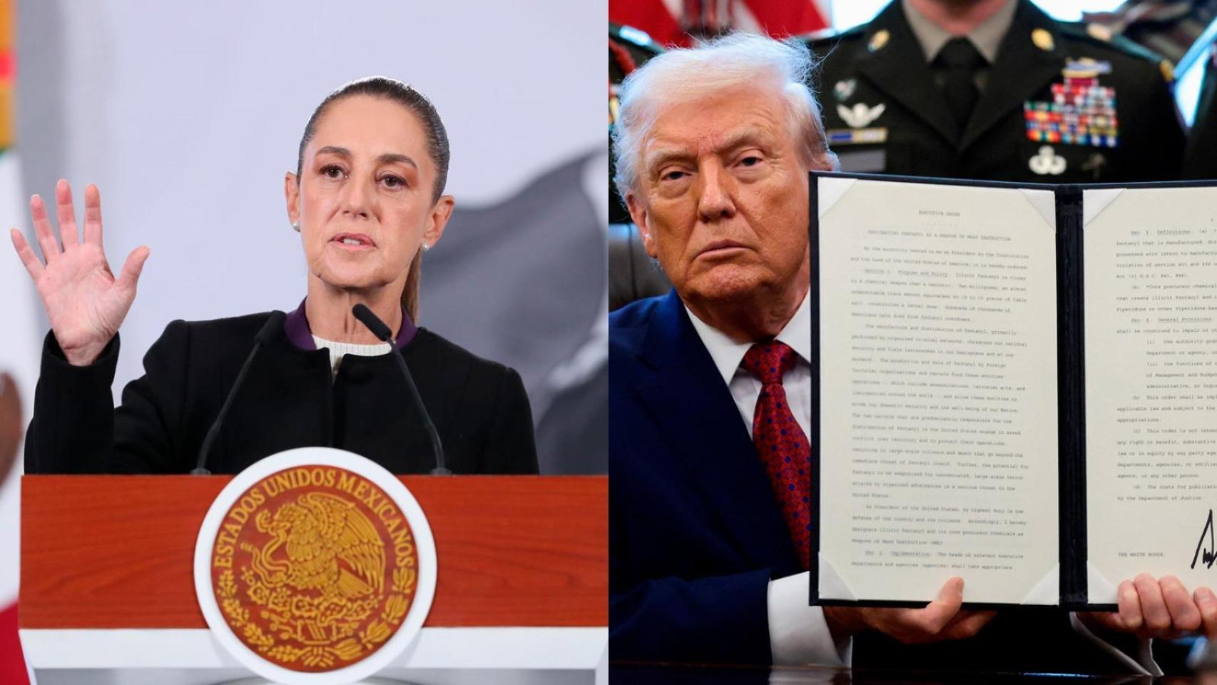 México, tras declarar Trump al fentanilo como un "arma de destrucción masiva": "Nuestra soberanía no está en discusión"