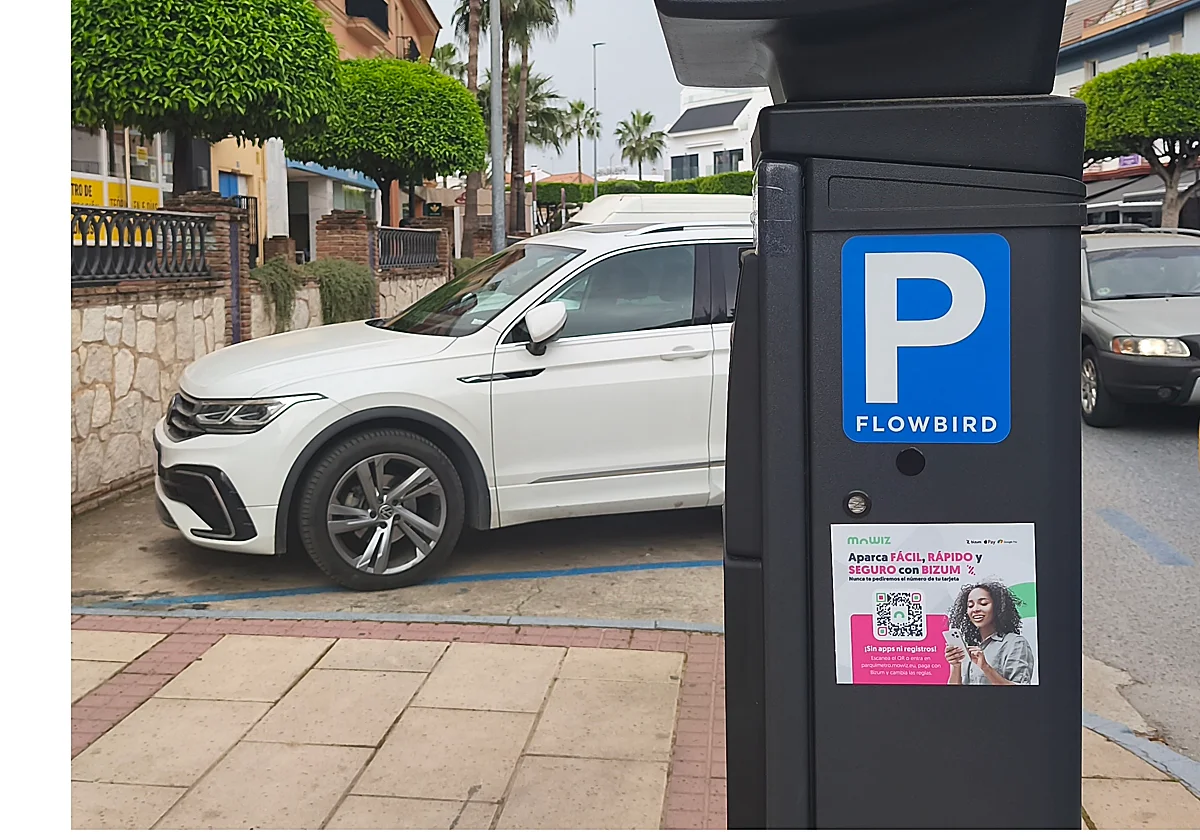 Alhaurín de la Torre innova con el pago del parquímetro con Bizum