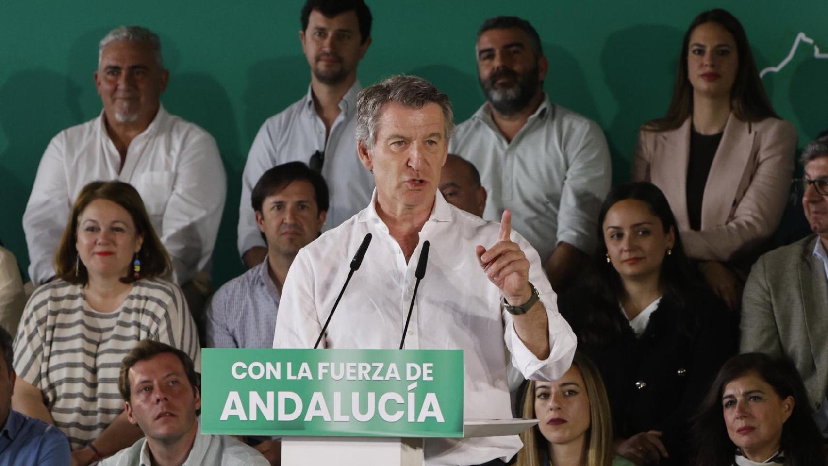 Feijóo: “Es compatible tener servicios que funcionan y pagar menos impuestos. Juanma Moreno lo ha demostrado”