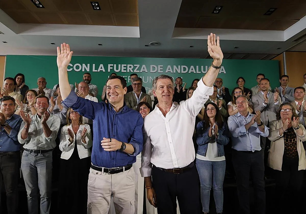 Juanma Moreno pide a la ciudadanía que se vuelque con el PP-A para lograr «matrícula de honor» en las próximas elecciones